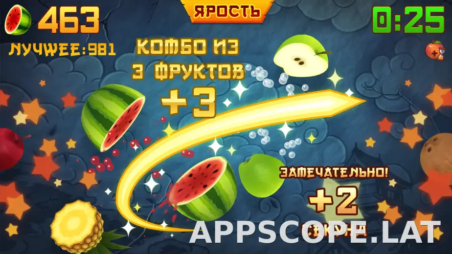 Fruit Ninja скриншот 4