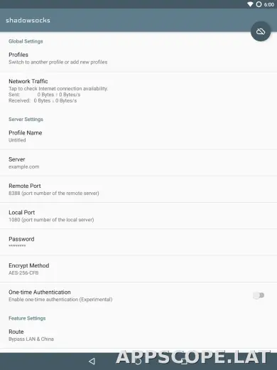 Shadowsocks скриншот 5